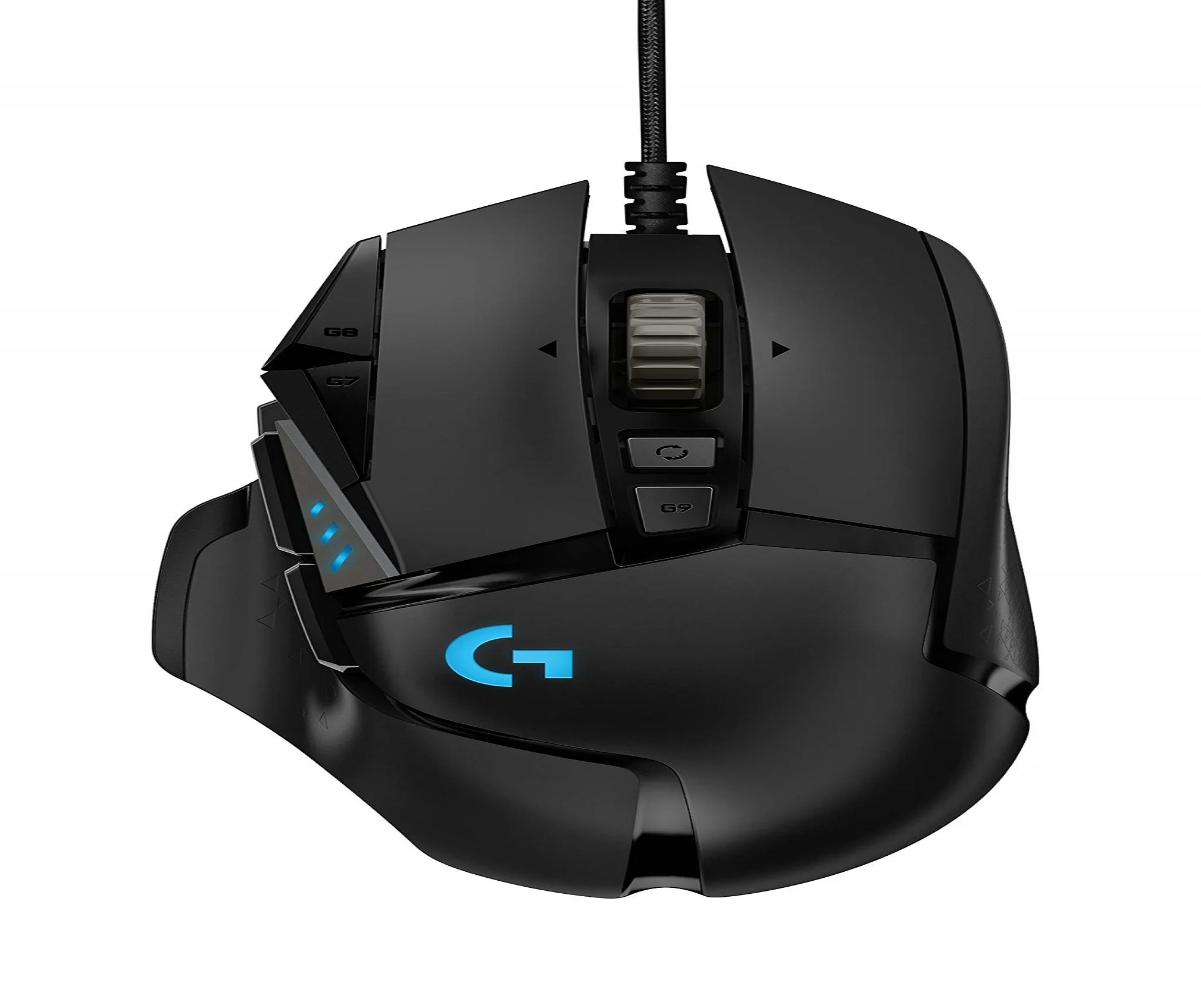 Высококачественная оригинальная Проводная игровая мышь Logitechs G502 HERO датчик 25K RGB Регулируемый Вес