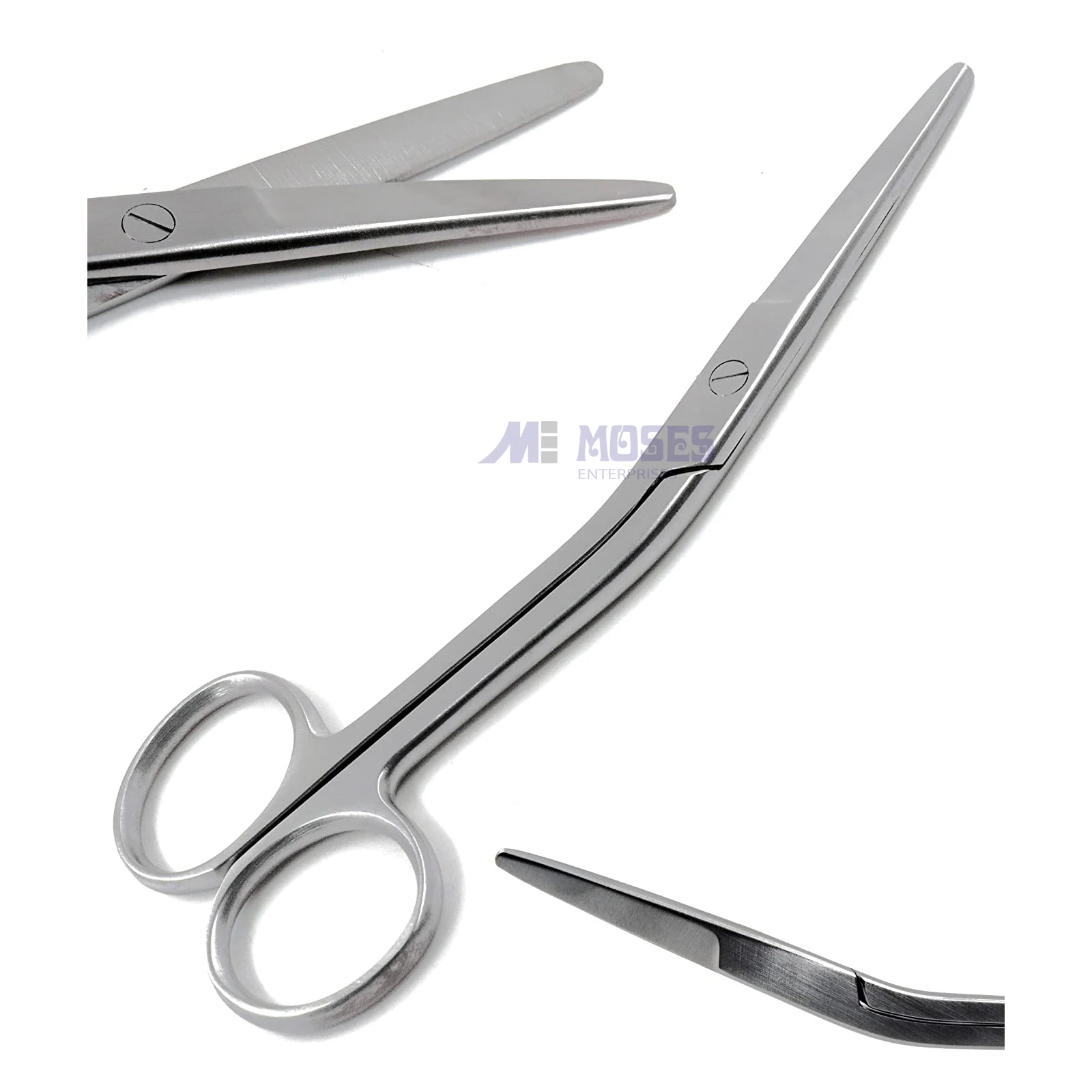 Solid Metal Universal Angled Scissor Embroidery Surgical Medical Room Dressing Instruments Medical Device