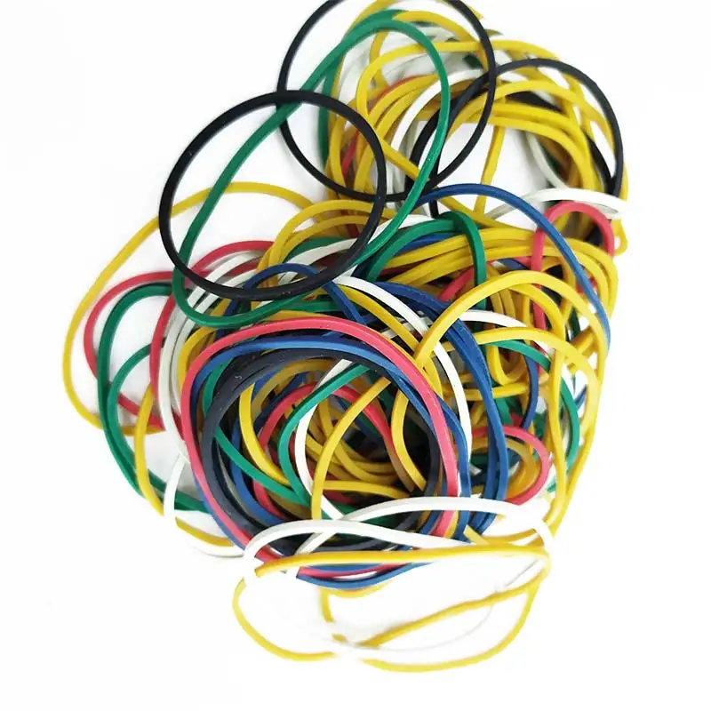 60% натуральный каучук 38 мм цветные резинки для денег для банка овощей