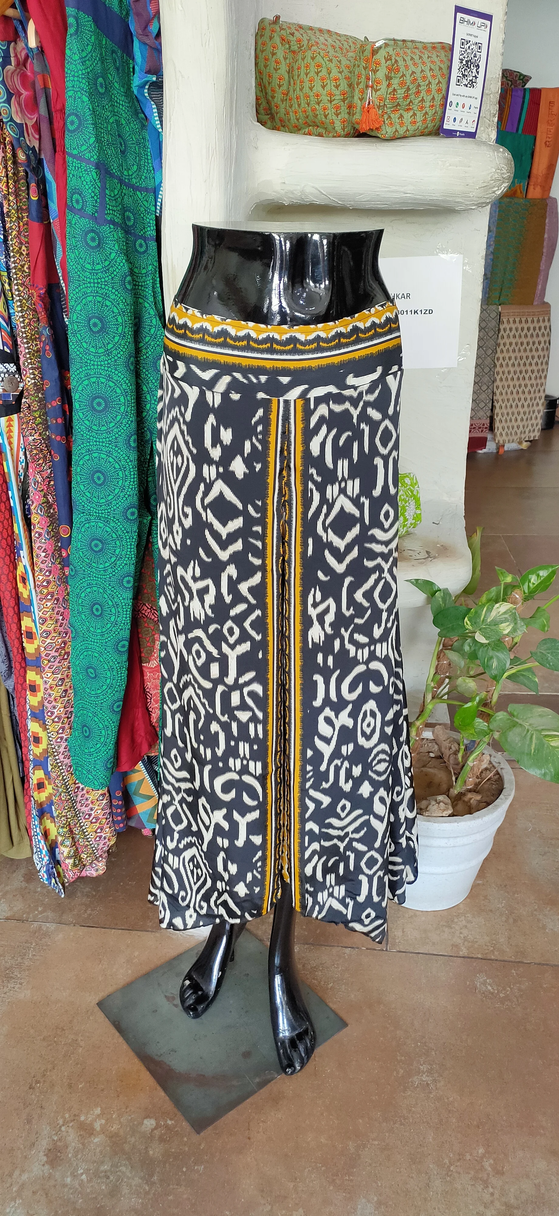 New Fashion Women Cotton Elegant Skirt Boho Europe And America Maxi Skirt Big Hem Hot Sell Dress Long Skirt