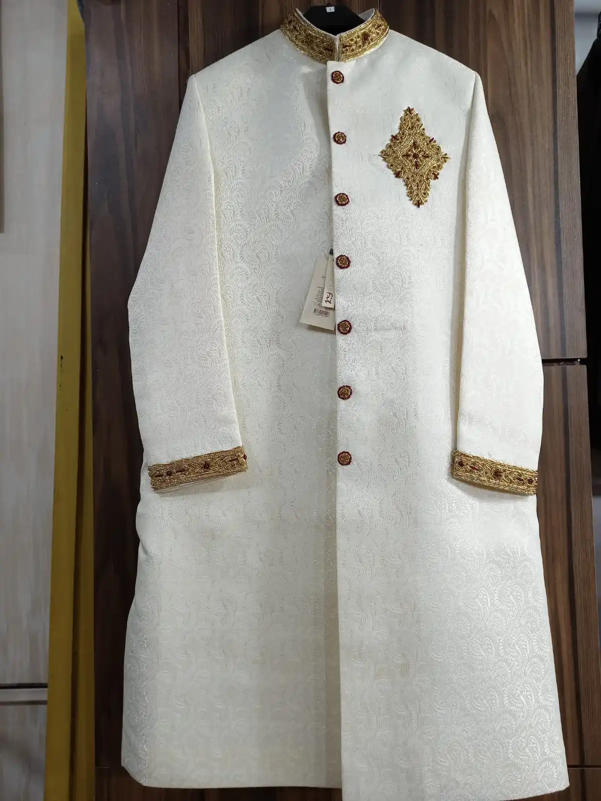 Modern Fashion Designer High Quality Mens Kurta Pajama Sherwani WastCoat Khoosa For Mehdi N Wedding  Occasion Ready To Wear