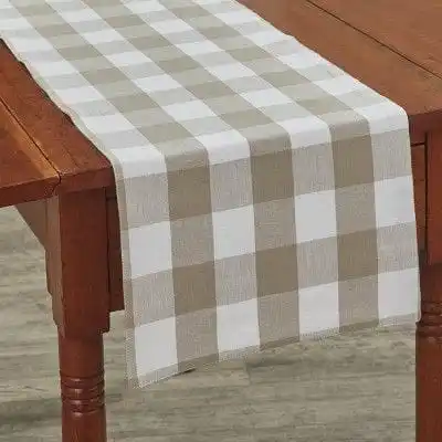 Best Price Online Home Stylish Luxury Dining Decor  Woven Checkered Cotton Table Runners Unique  Designs Buy Now!