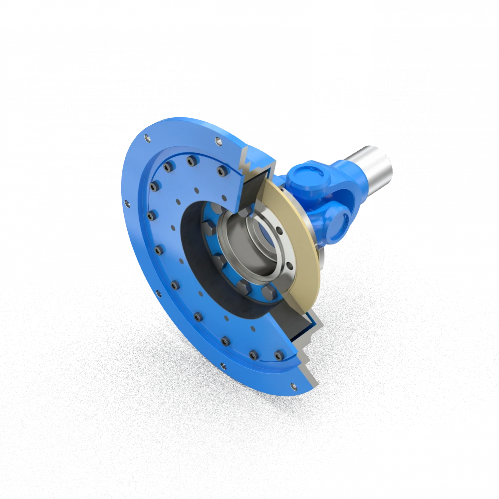 Высокоупругая предвключенная муфта для карданных валов