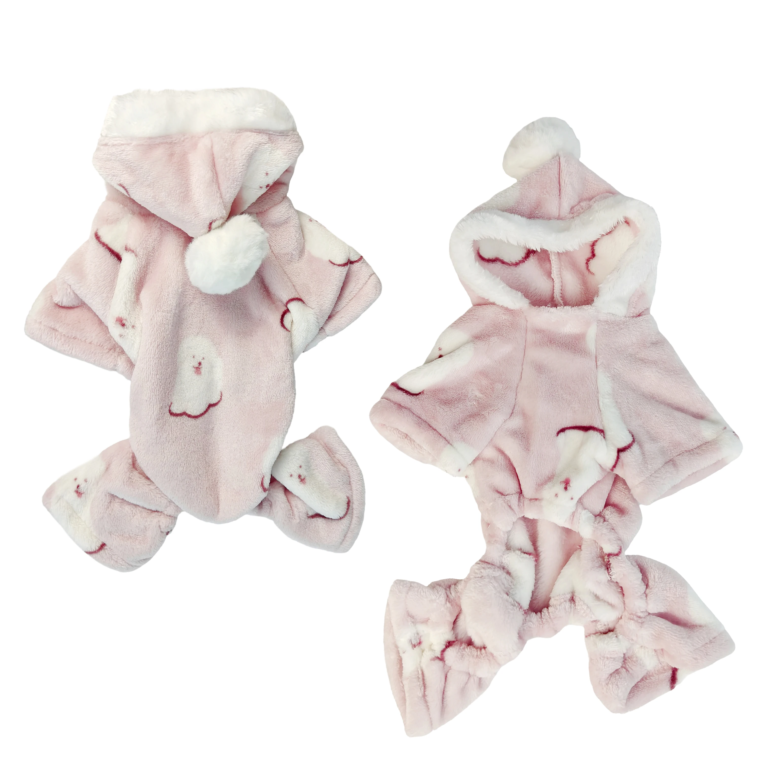 2023 Dog Winter Cotton-padded Clothes Cotton Coat Lovable Warm Dog Cloth Pet Clothes