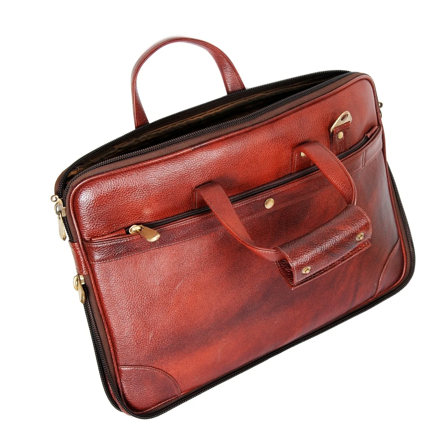 Trending Genuine Leather Bag / Briefcase For Laptop Available At Custom Design & Size