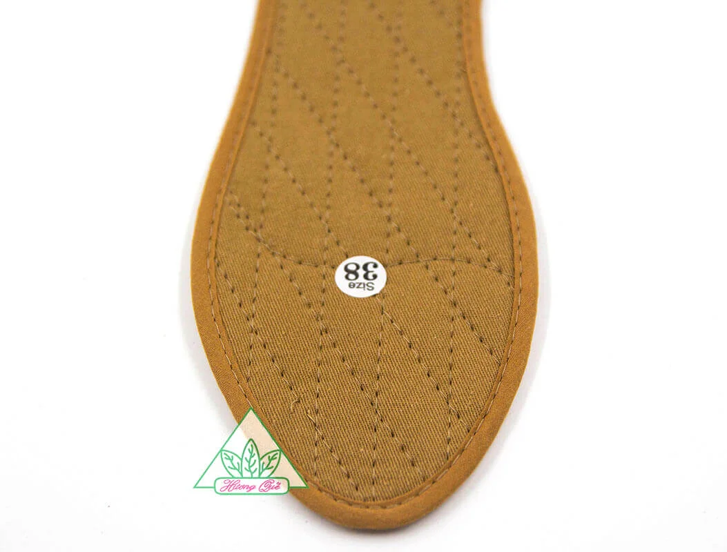 Cinnamon shoe insoles High quality and comfortable made in Vietnam full length styrofoam anti-bacterial insole