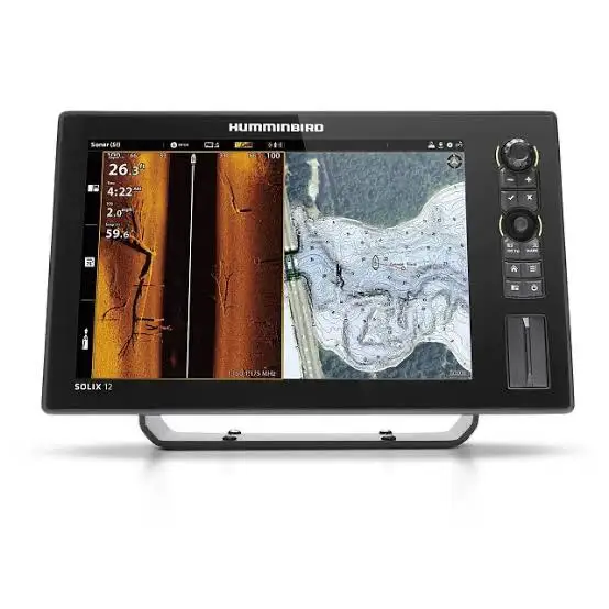 Новый рыболокатор HumminbirdS SOLIX 15 G2 с щебетанием Mega Si + 4-Disp