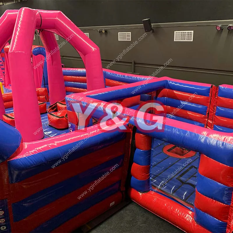 Y&G rental amusement park joyful fun inflatable attraction playground inflatable park indoor Party inflatable jumping park