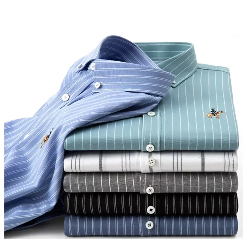 Twill Plaid Cotton Gingham Checked Fabric School Uniform Shirts