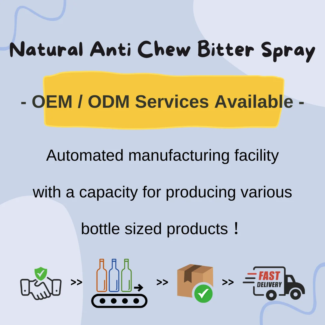 Anti-Lick Paw Spray for Cat