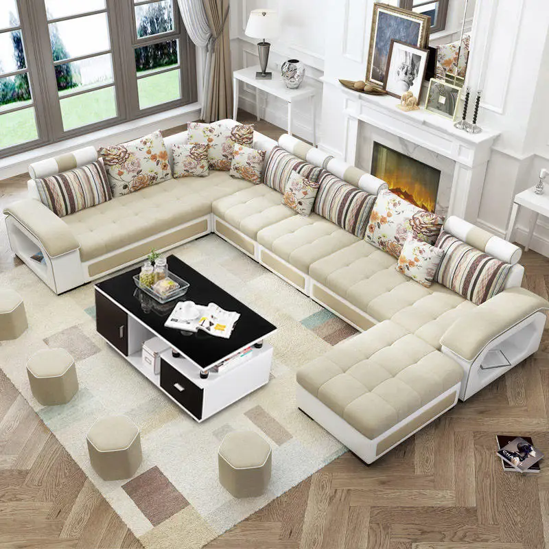 Factory Wholesale Cheap Modern Cloud Sectional And Sofas Furniture Beds Low Prices Hotel Home Room Sofa