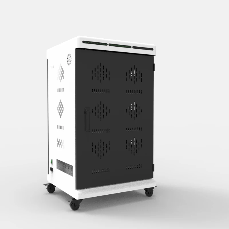 32 Ipads Charging Cart,School Charging Rack  tablet Charging cabinet charging trolley