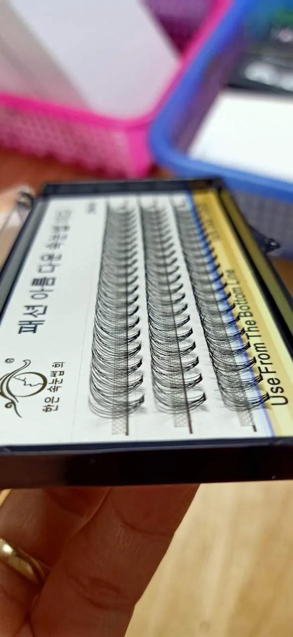 Factory price wispy volume eyelash extension trays individual false  Full Strip Eyelashes from Teelash +84942165086