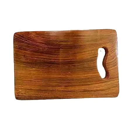 Eco-Friendly Customizable Multi-Functional Kitchen Cutting Board New Design with Natural Wooden Handle