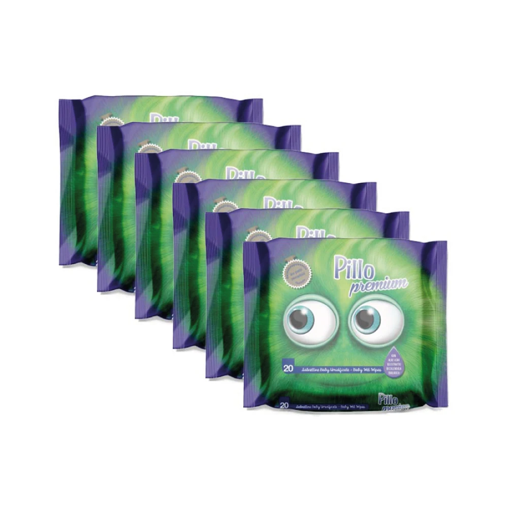 Top Quality Italian Baby Wet Sheet Cleaning Premium 20 pcs Wholesale Disposable Babies Organic Natural Diapers Change Eco