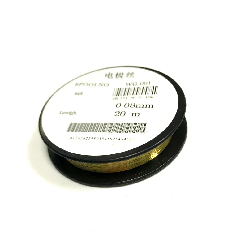 0.06mm 0.08mm 0.01mm Golden Wire Electrode Wire for Canon for Ricoh for Konica Minolta for Toshiba Printer Copier Spare Parts
