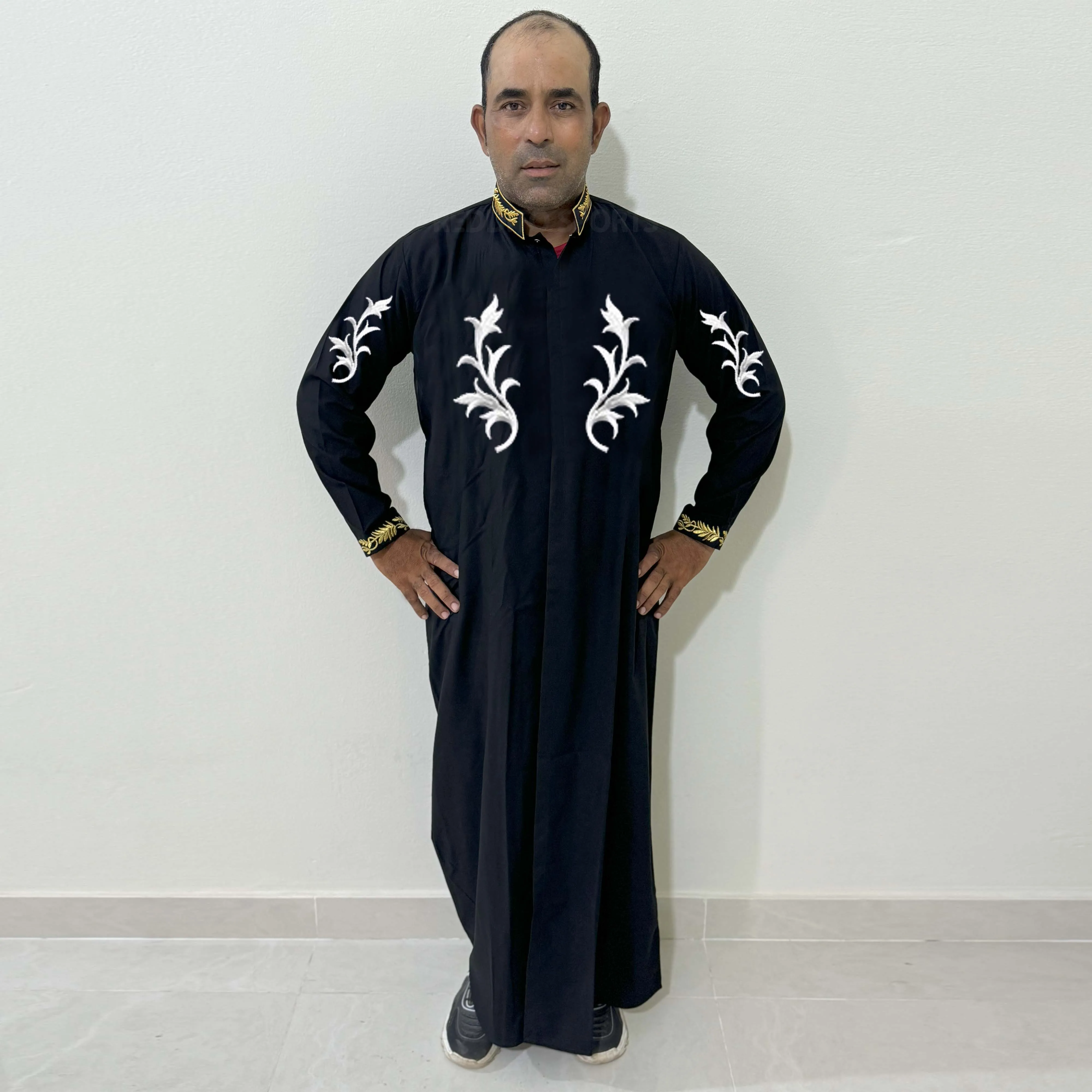 Latest 2024 Latest Ethnic Thobe Men Arabic thobe Jubba Male Muslim Dress Saudi Arabia Robe Abaya Thobes Muslims For Boys