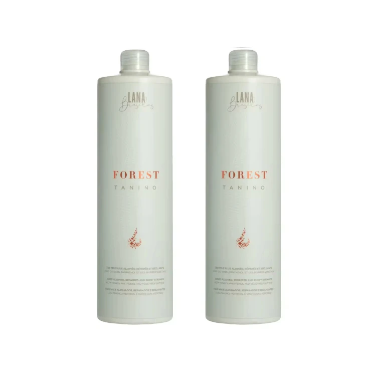 Отличная покупка 1000 мл/33,8 fl.oz. Lana Brasiles Forest Tanino разглаживающий крем для волос прямые процедуры
