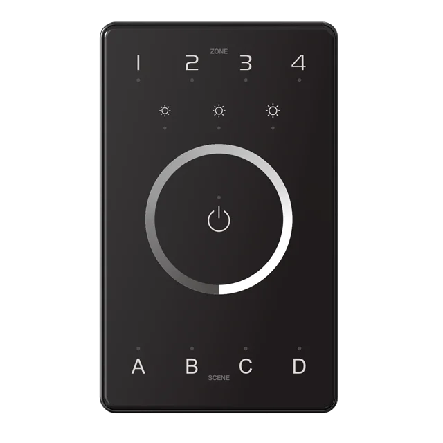 Ltech UB1 USA 1-4ch 120mm DMX512 Dimmer panel dimming touch panel  dmx dimmer controller DMX Dimmers knob panel