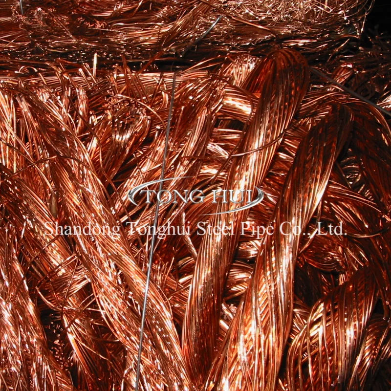 Industrial 99.9% high purity Scrap Copper Supplier Scrap Copper Wire