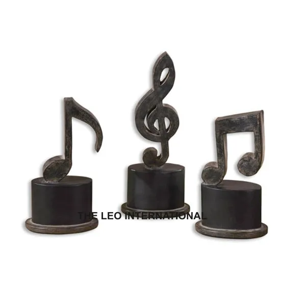 luxury home decoration golden sculpture home accent home decoration accessories showpiece centerpiece on marble base