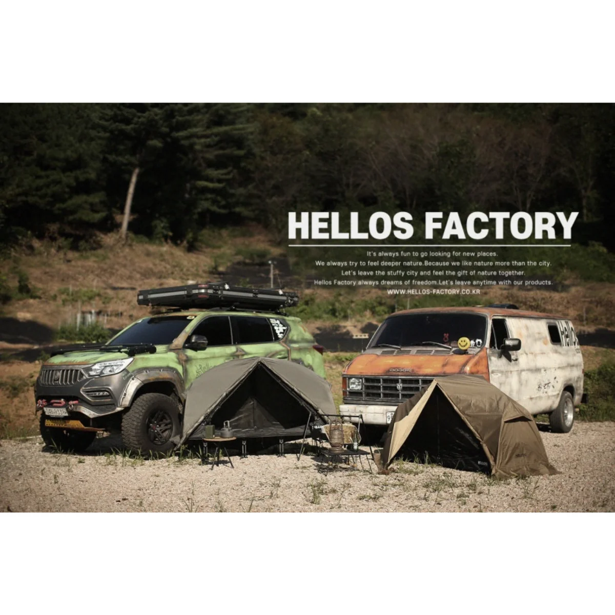 HELLOS coat tent New Arrival Hot Selling Korean 1person waterproof Outdoor tent Outdoor product outdoor camping gear