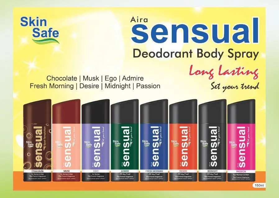 Herbal Body Spray Deodorant Perfume available in bulk