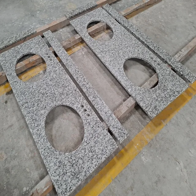 30mm x 20mm Customized Indian Natural Stone Supplier Pearl White Granite Slabs Countertops and Floor Tiles for US Market