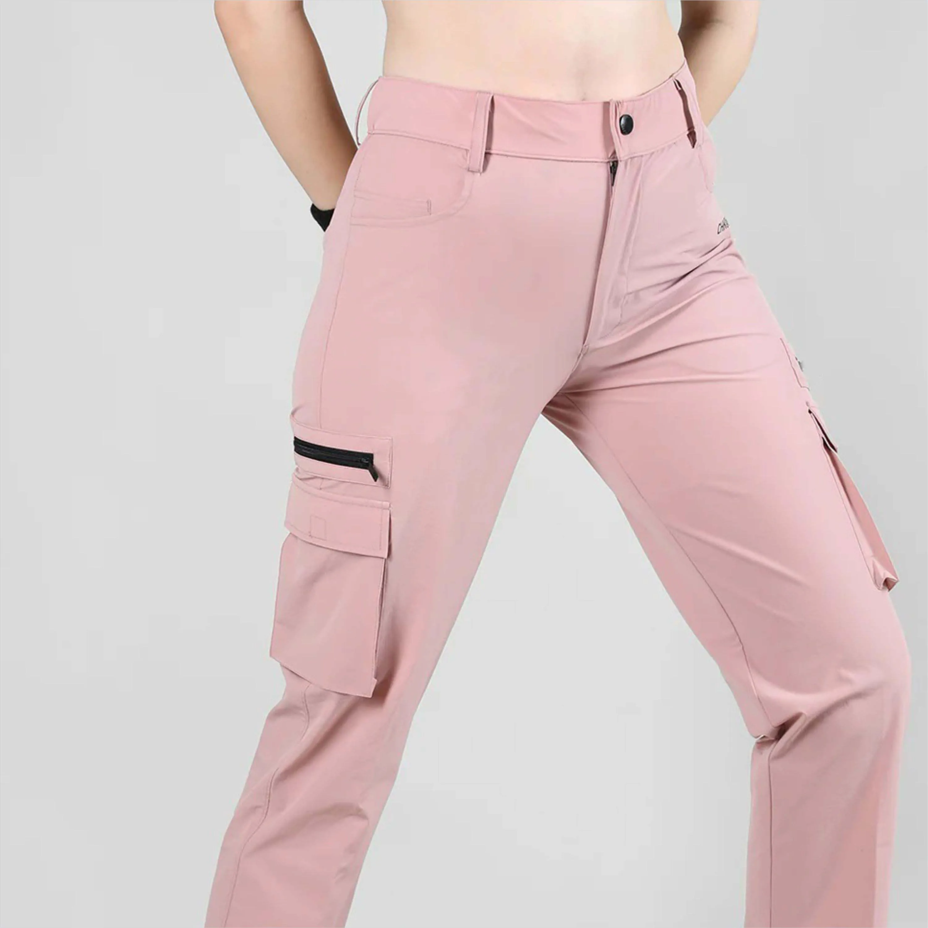 Comfortable and Trendy Womens Cargo Pants - High-Quality Material - Perfect for Casual Wear and Outdoor Adventures
