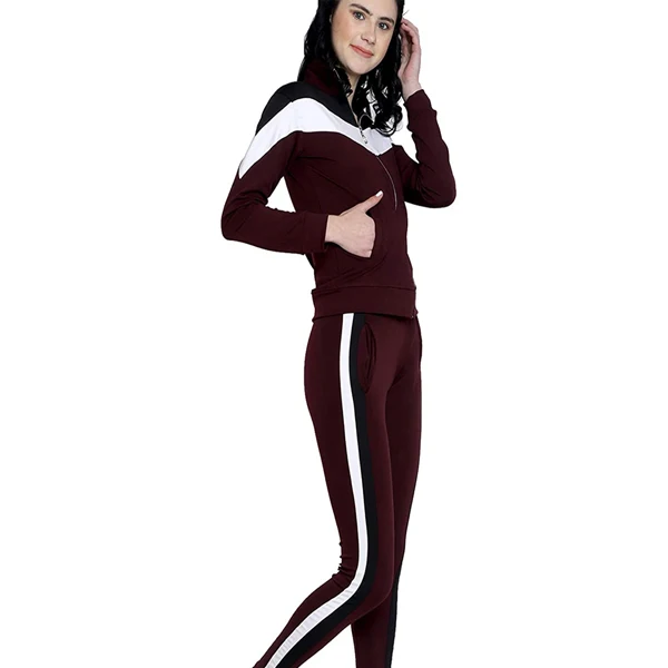 Wholesale Men Women Tracksuit Custom Color High Quality Cotton Fleece Two Piece Set Jogging Tracksuits For Women