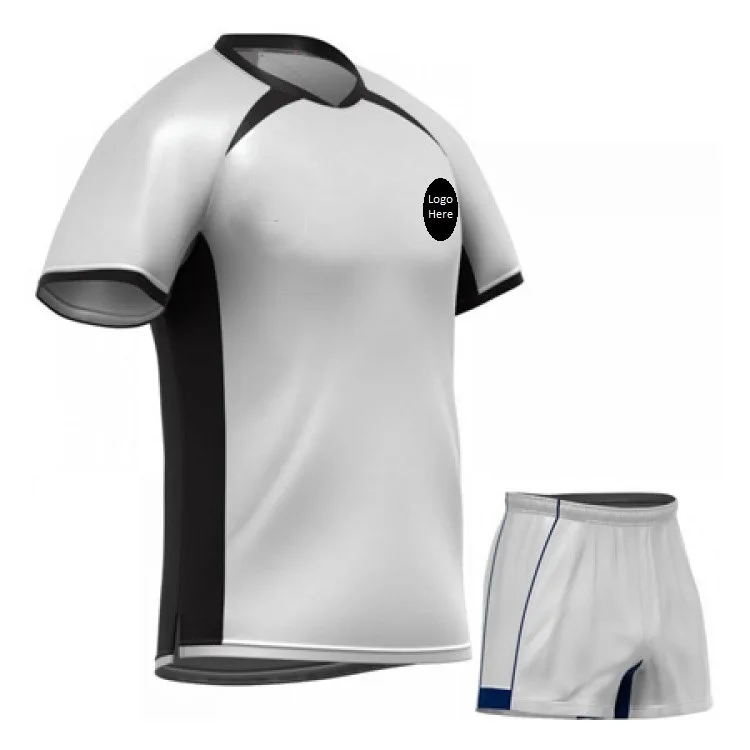 Rugby Uniforms Sets Rugby Jersey 100% Polyester Quick Dry Customized Sublimation Rugby Jersey Sets For School And Club
