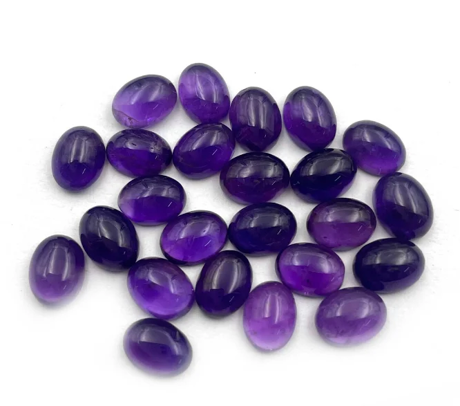 100% натуральные фиолетовые Аметистовые Кабошоны красивые полудрагоценные аметисты оптовая продажа энергетические целебные рассыпчатые драгоценные камни