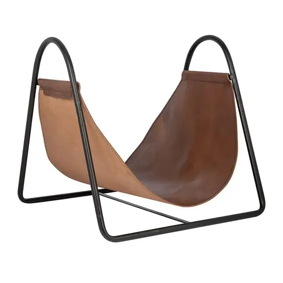 Hot Sales Classic Library Factory Price Bookshelf Design Iron Metal Leather Magazine Rack Holder Newspaper Rack