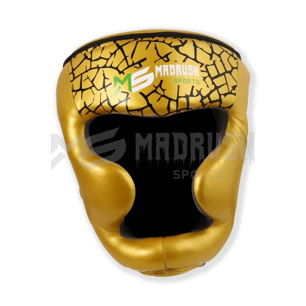 Boxing Head Guard Head Protector Maya hide leather With Customize Logo Color And Design Head Guard