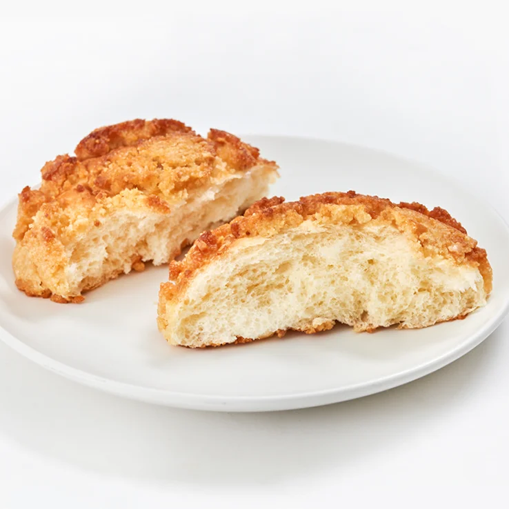 Soboro Bread - SPL RTP SPC frozen dough Ready to proof dough Korean dessert bakery bun South Korea K-food snack Korean crumble