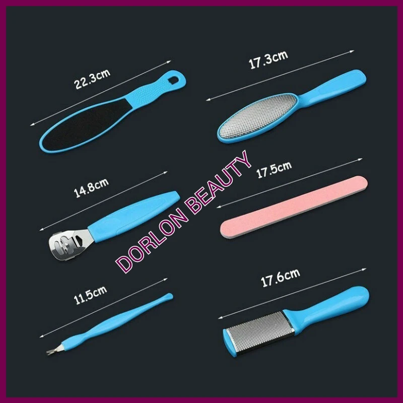 Professional Wholesale Top Selling Callus Remover Pedicure Tool Set Kit Foot File Scraper With Custom Packing