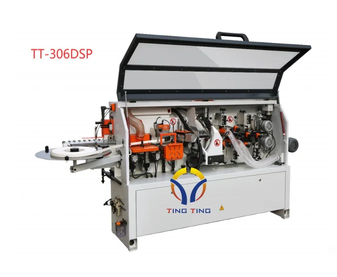 TT-306 DSP wood edge bander board edge banding machine with pre milling function