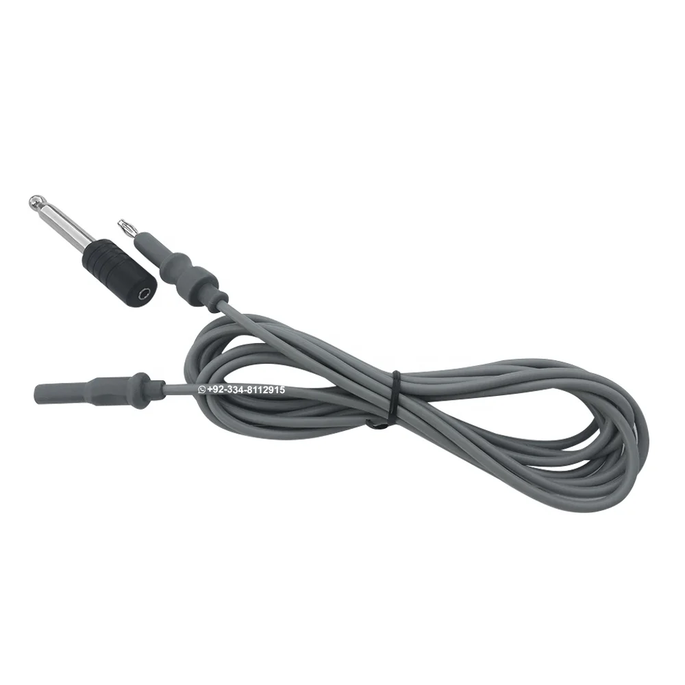 Reusable 4mm Monopolar Diathermy Cables Adaptors