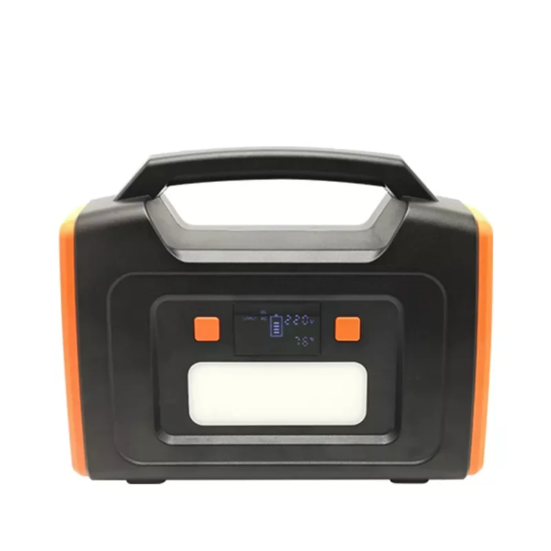 Portable Solar Generator 200W 62400mAh for Li-ion Battery Pack with LED Flashlight SOS Emergency Mode Lampent