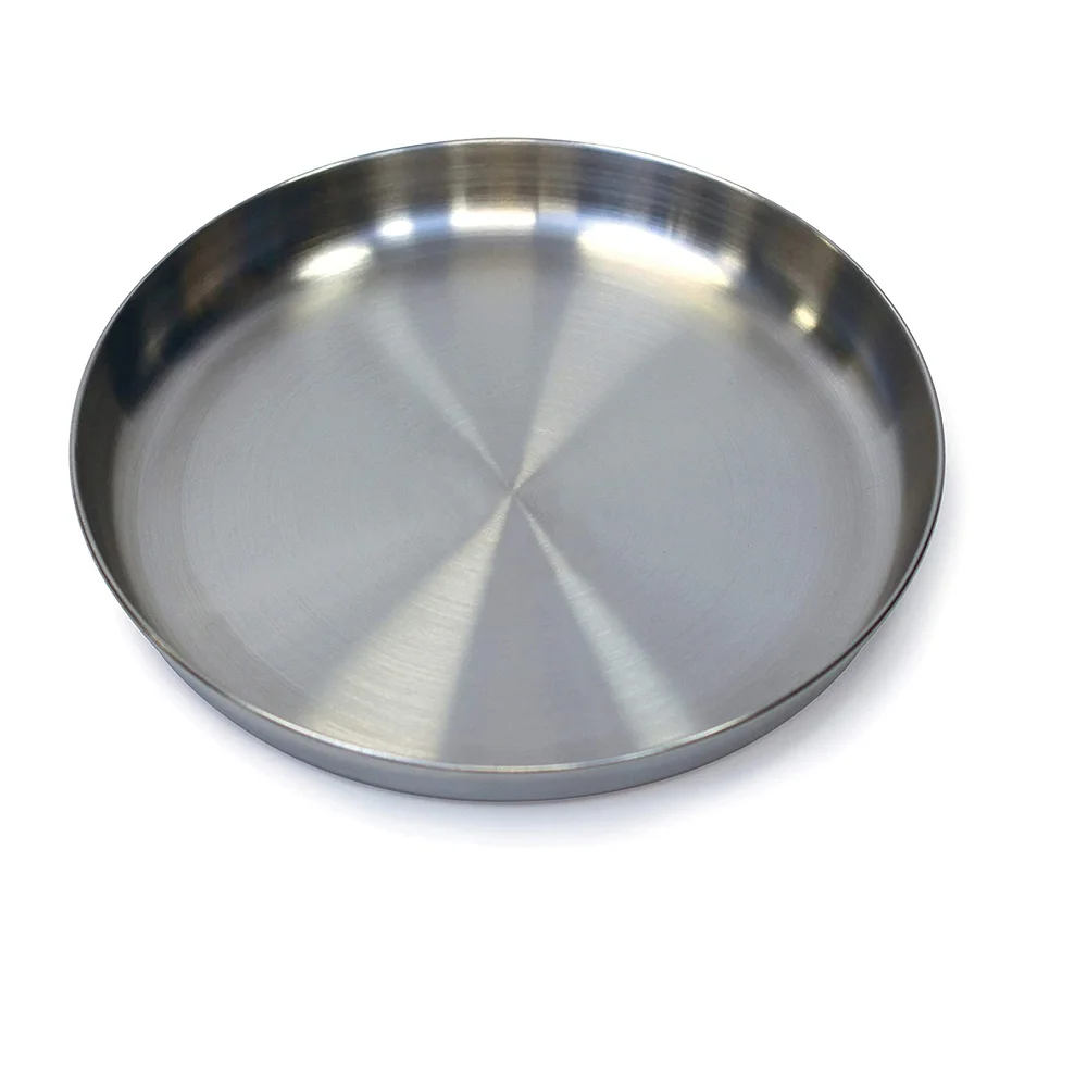 Dinner Thali- Stainless Steel kitchen Thali square stainless steel dinner plate Logo Pattern Technique Plate Pcs Color Feature E