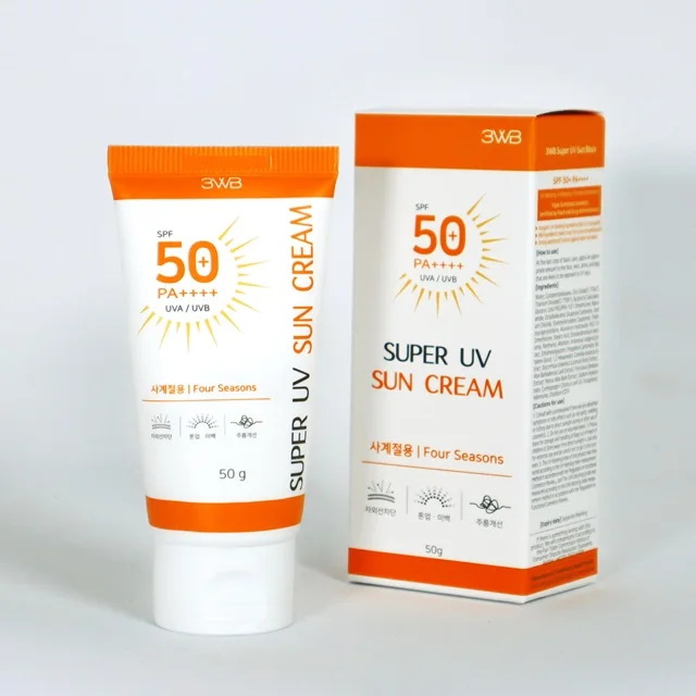 [WHP] 3WB Super UV Sun Block 50g SPF 50+PA++++ K beauty Korean supplier sunscreen sun care