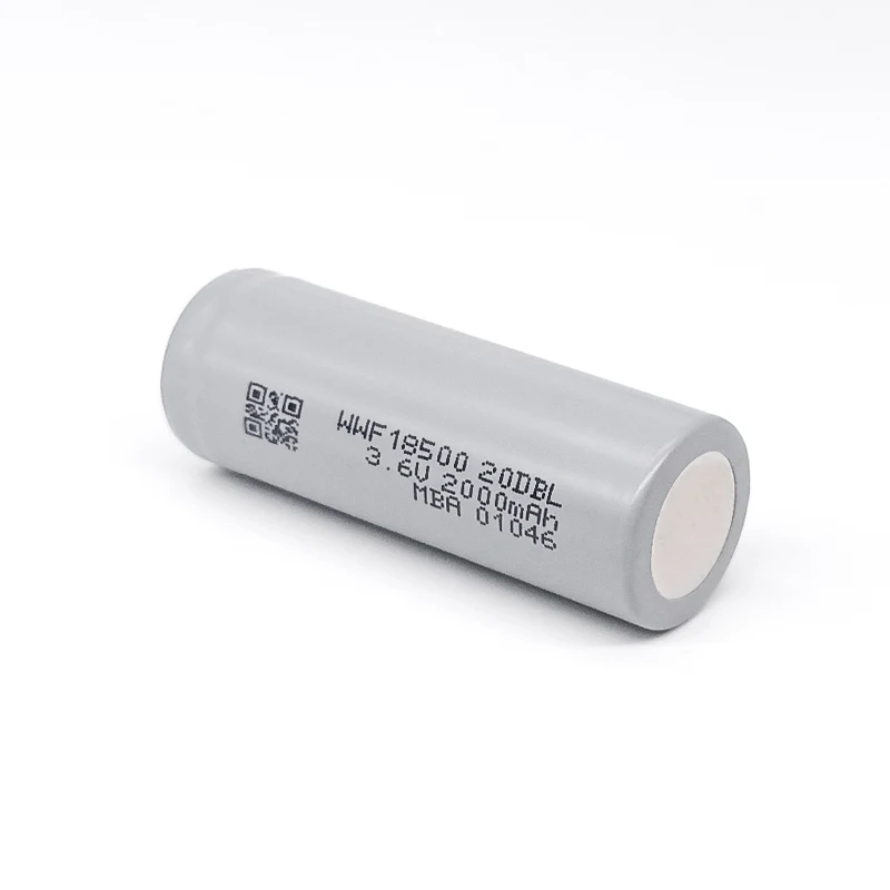 18500 low temperature lithium battery 18500 3.6v 2000mah cylindrical lithium ion battery cell