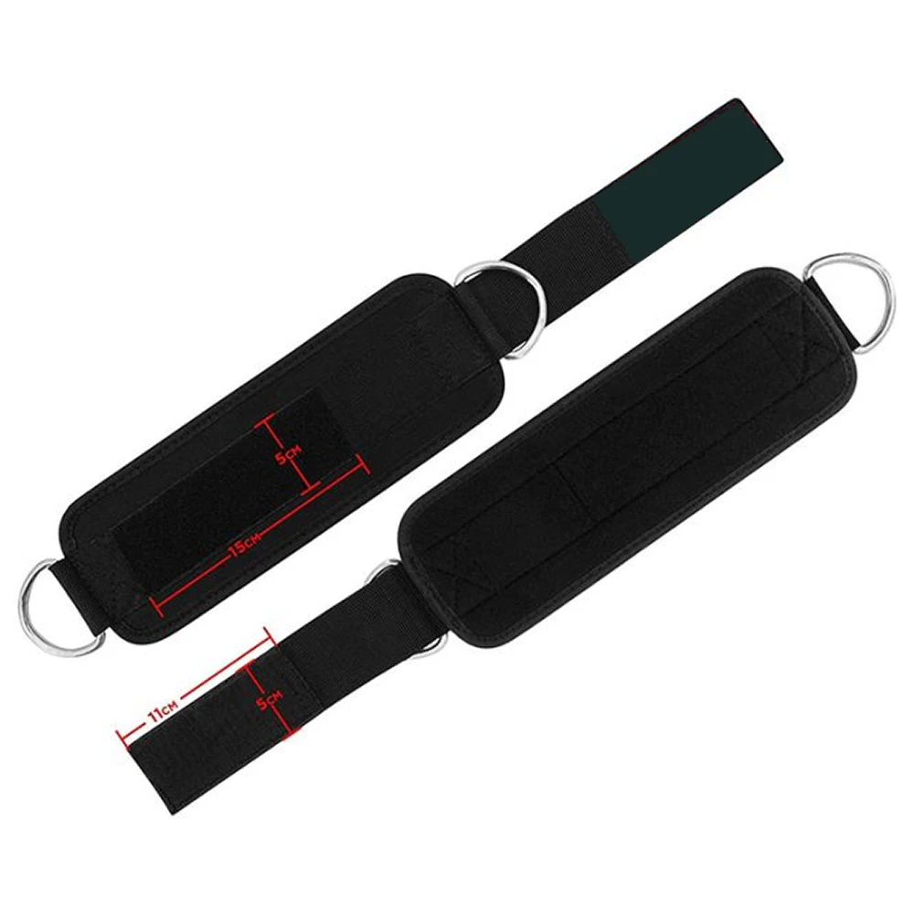 Padded Kick backs Wrist Cuffs Leg Extensions Glute Workout Hip Abductors Cable Machines Ankle Straps