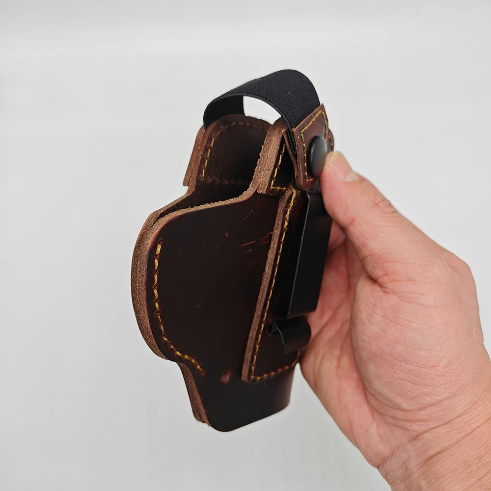 Leather Scissors Holster For Hairdressers Waist Shoulder Belt For Barber Tool Bag Beauty Care Instruments Holder BY EIZA INDS