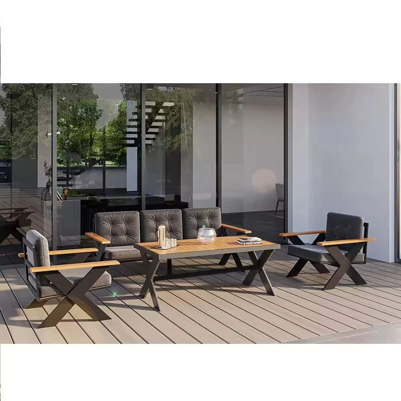 Durable Sturdy Metal Frame Modern Fabric Sectional Sofa Set Apartment Hospital Indoor Living Dining Malls Furniture Handmade