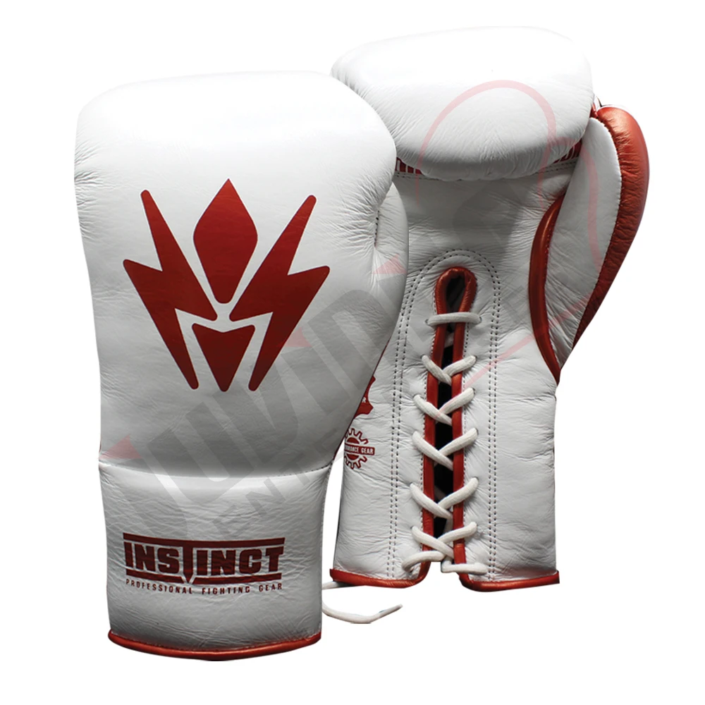 Professional boxing gloves horse hair boxing gloves with printed logo Real leather best boxing gloves in pakistan