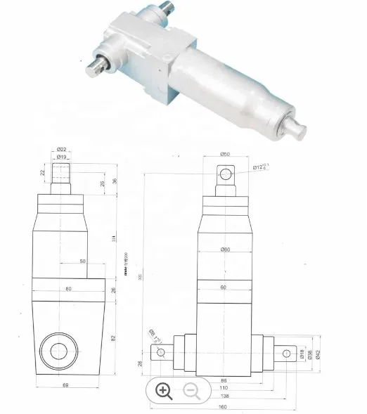 hydraulic actuator/hydraulic pump/hydraulic cylinder for Hydraulic Patient Transfer Stretcher