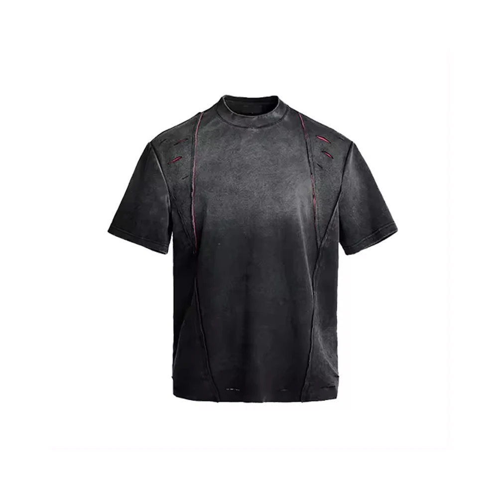 Top Trending Artical With Fully Customized brand Name and Logo distressed T-Shirt For Daily Use