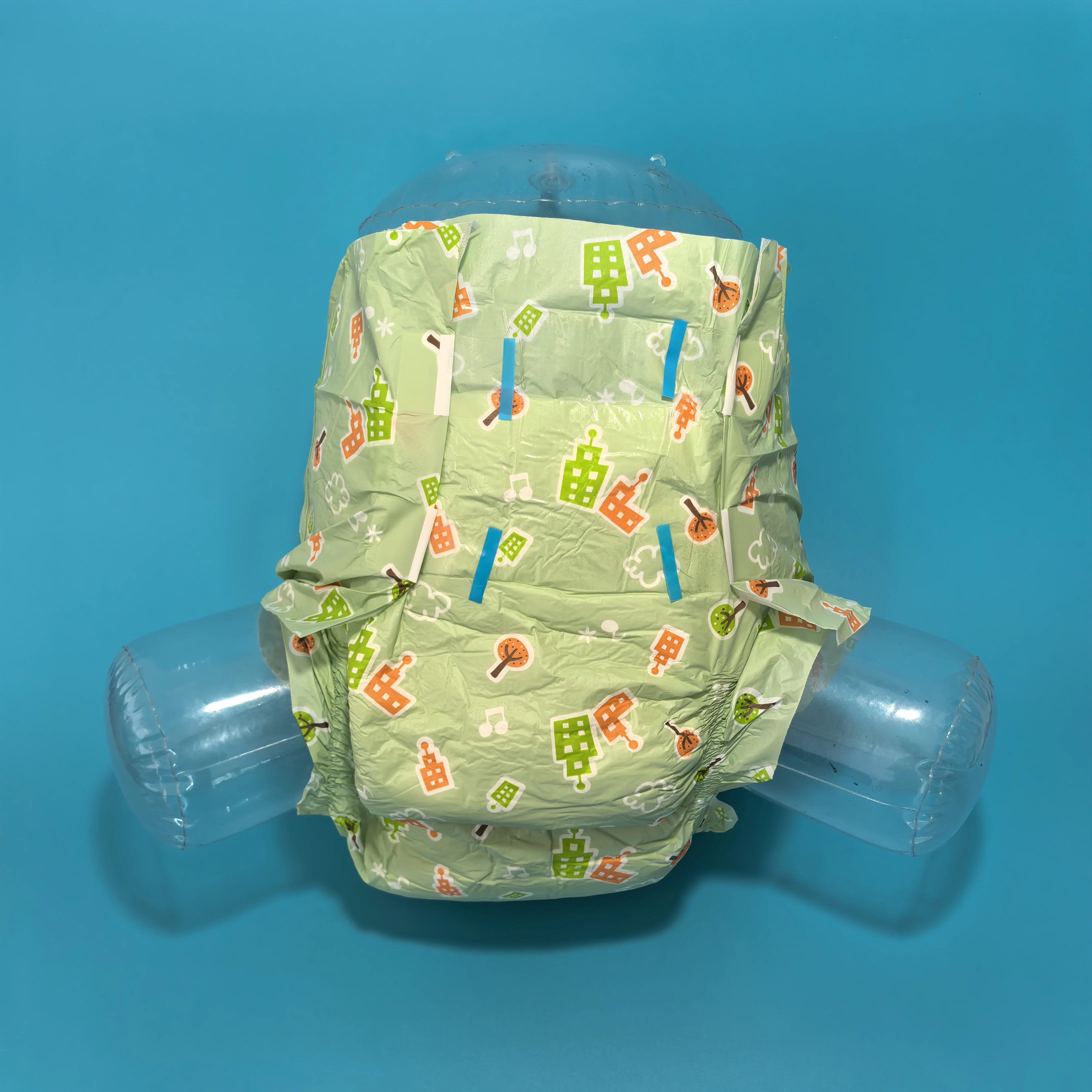 Disposable adult diaper wholesale cheap price import materials OEM customized premium absorbent diapers for adult