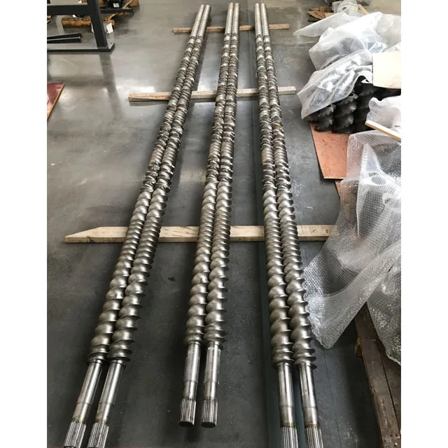 Pelletizing Screw Barrel Parallel Twin Screw Barrel For Plastic Extruder